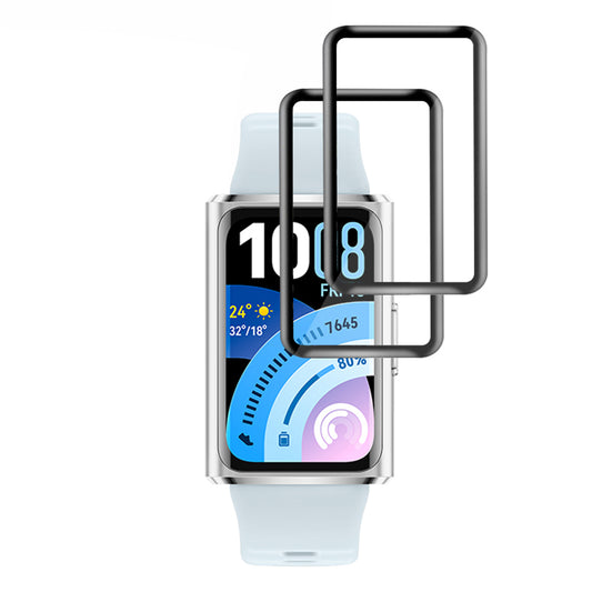 Beskyttelsesfolie Techsuit Nano Flex for Huawei Band 11 Pro, Sett med 2 stykker, Plast, Svart