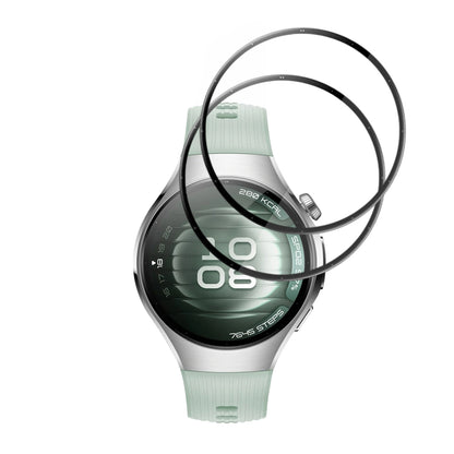 Beskyttelsesfolie Techsuit Nano Flex for Huawei Watch 5 42mm, Sett med 2 stykker, Plast, Svart