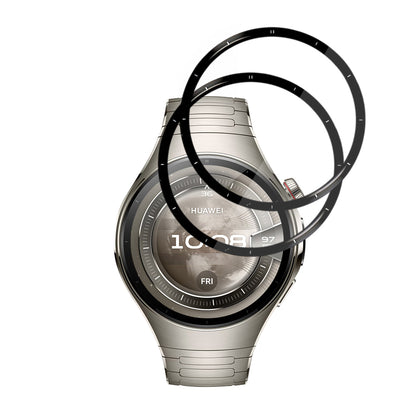 Beskyttelsesfolie Techsuit Nano Flex for Huawei Watch 5 46mm, Sett med 2 stykker, Plast, Svart