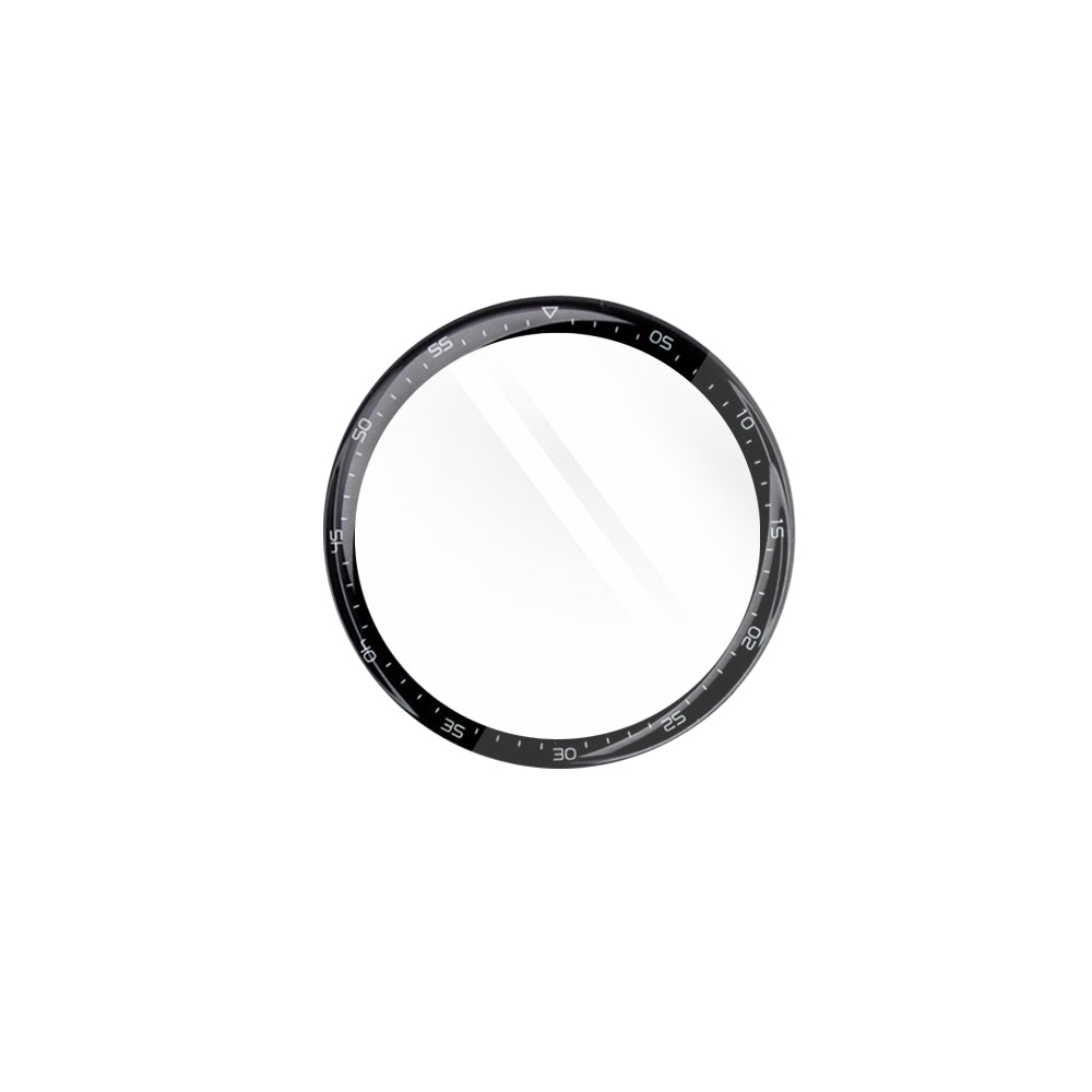 Techsuit Nano Flex beskyttelsesfilm for Huawei Watch GT 3 46mm, Sett med 2 stykker, Plast, Svart