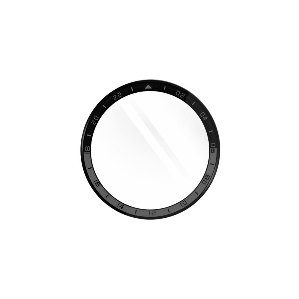 Beskyttelsesfolie Techsuit Nano Flex for OnePlus Watch 2R, Sett med 2 stykker, Plast, Svart