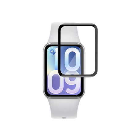 Techsuit Nano Flex beskyttelsesfilm for Xiaomi Smart Band 10 Pro, sett med 2 stk, plast, svart