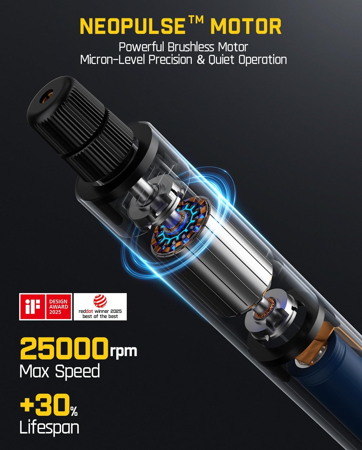 Elektrisk Fresemaskin Fanttik F2 Master