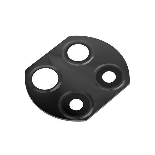 Bakre kameraglass for Xiaomi Mi 10T Lite 5G, Svart