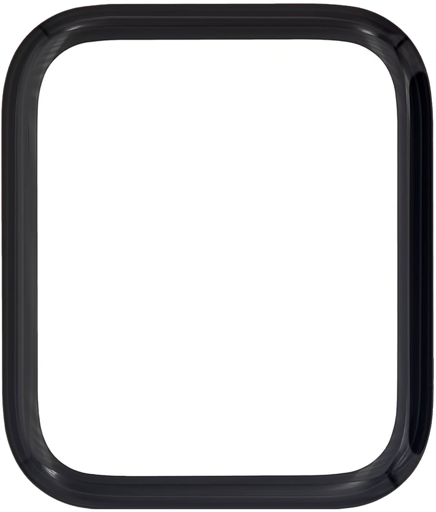 Skjermglass Apple Watch Serie SE (2022) 44mm / SE (2020) 44mm / 6 44mm, Svart 