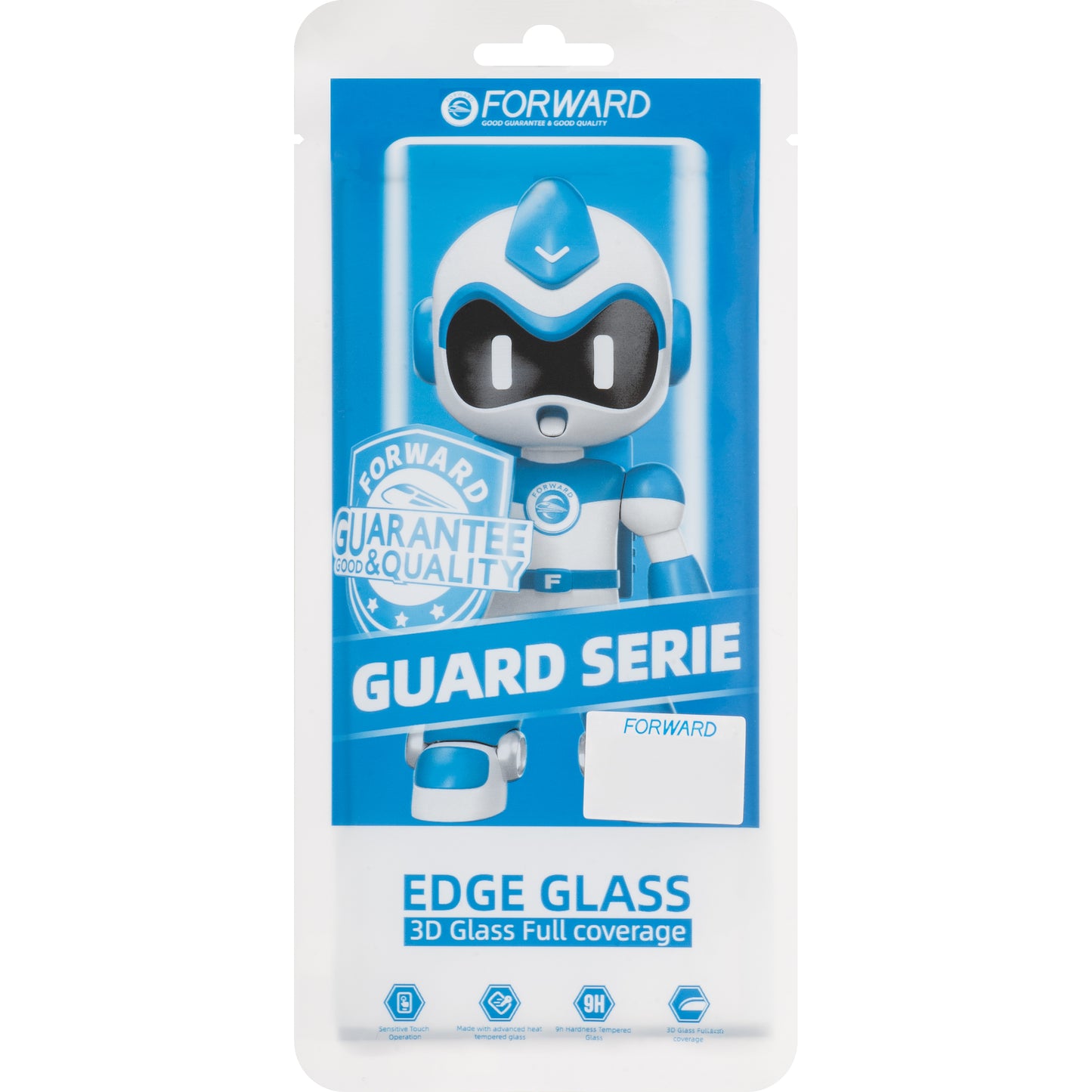 Skjermglass + Edge Glue / OCA Forward Guard for Huawei P30 Pro, Svart