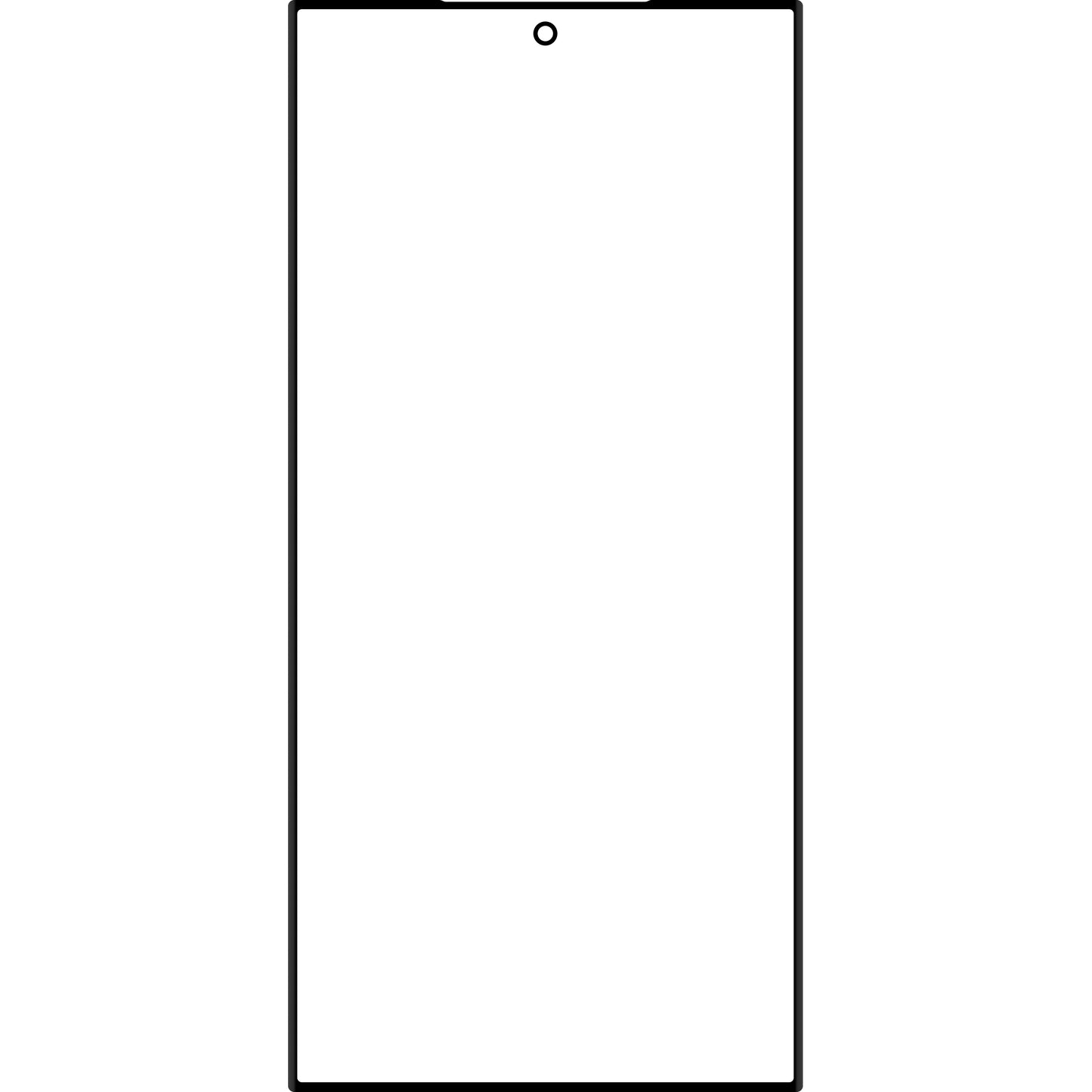 Skjermglass + OCA Forward Shield for Samsung Galaxy S24 Ultra S928, Svart