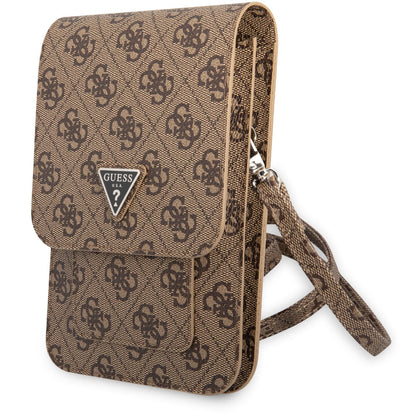 Universell Telefonveske, Guess, 4G Triangle Logo, Brun