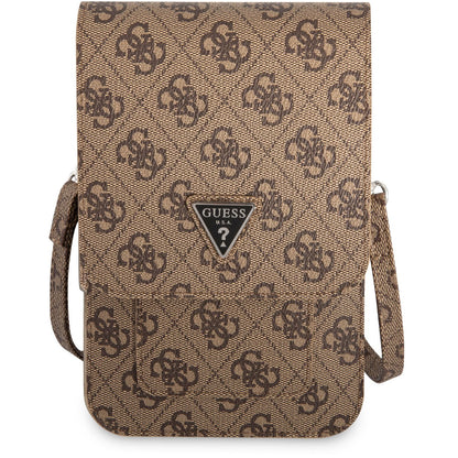 Universell Telefonveske, Guess, 4G Triangle Logo, Brun