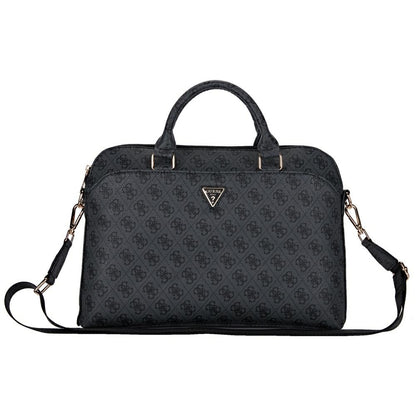 Guess 4G Triangle Logo veske for 15-tommers laptop, svart