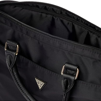 Guess Triangle Logo-veske for 16-tommers laptop, svart