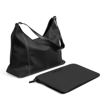 Tomtoc Tote-veske og etui for 14-tommers laptop, Svart
