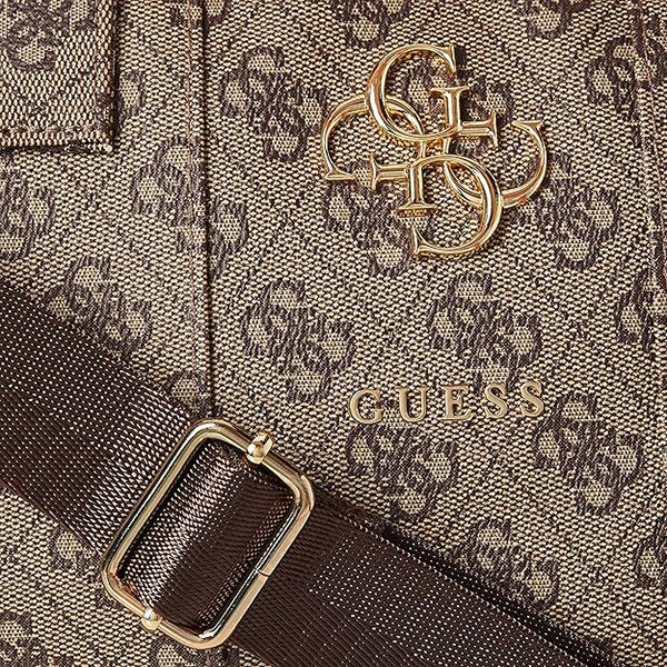 Guess 4G Metal Logo-veske for Laptop 15 tommer - 16 tommer, Brun