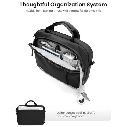 Veske for nettbrett maks. 12.9 tommer, Tomtoc, B30B1D1, Svart