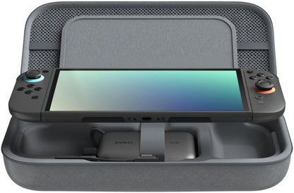 Belkin Charging Beskyttelsesveske for Nintendo Switch 2 / Switch / Switch OLED-konsoll, Grå ENA001hqCH-V2