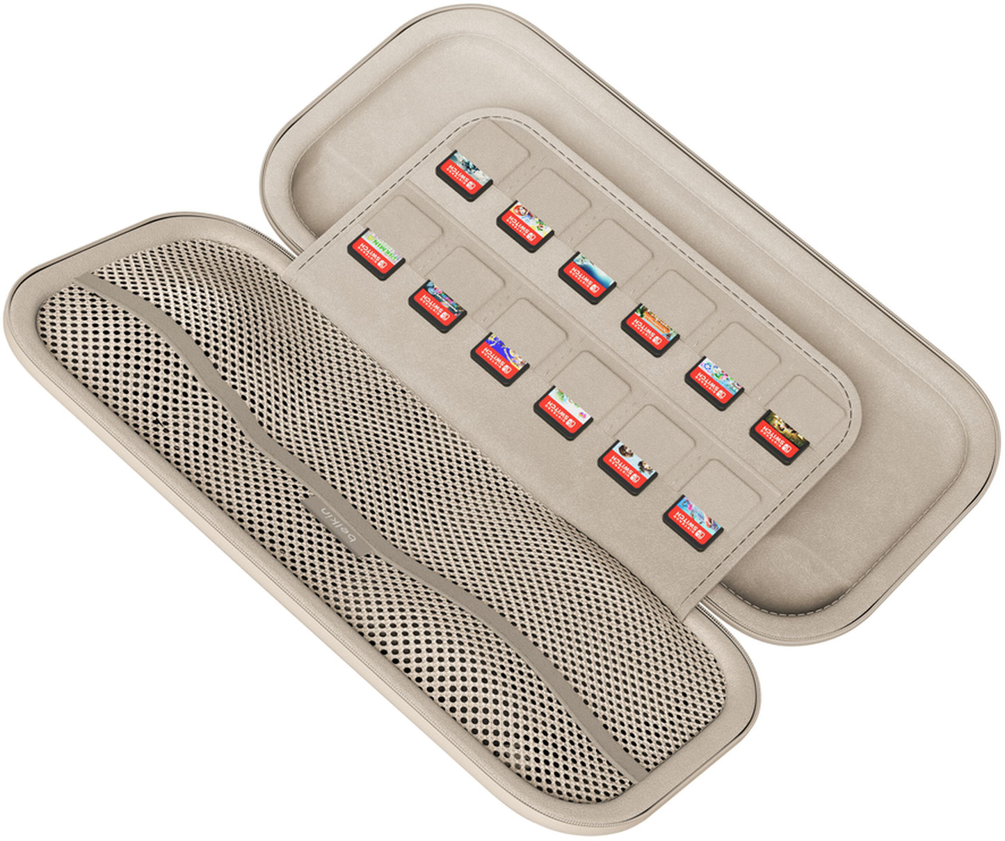 Belkin Travel Beskyttelsesveske for Nintendo Switch 2-konsoll, Beige ENA002hqSA