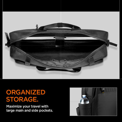 Spigen Klasden-veske for 16-tommers laptop, svart