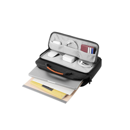 Tomtoc-veske for 16-tommers laptop, svart