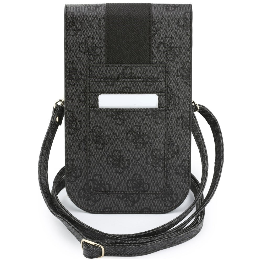 Universal telefonveske, Guess, 4G Classic Logo Stripe, svart
