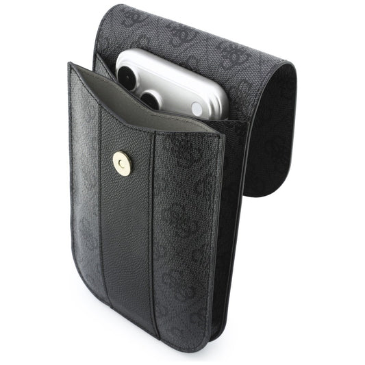 Universal telefonveske, Guess, 4G Classic Logo Stripe, svart