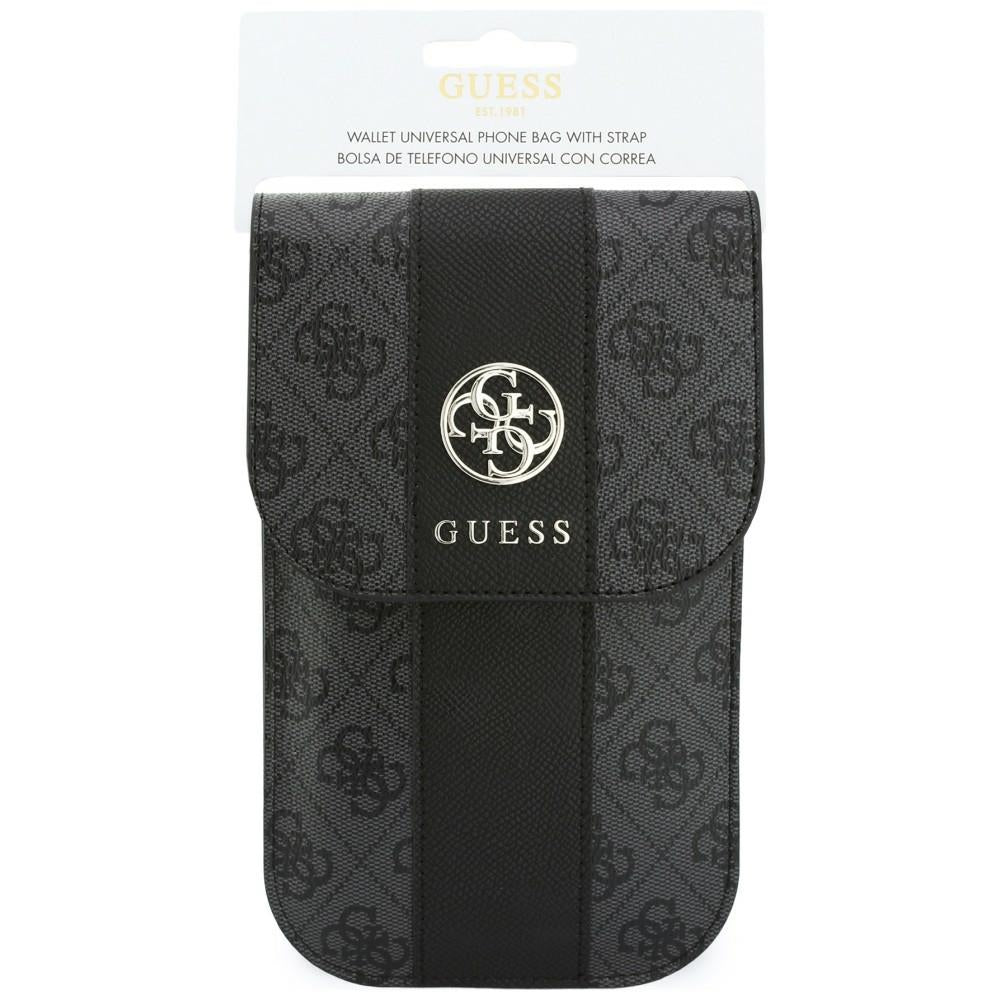 Universal telefonveske, Guess, 4G Classic Logo Stripe, svart
