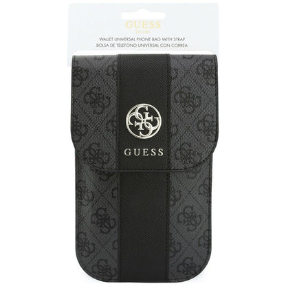 Universal telefonveske, Guess, 4G Classic Logo Stripe, svart