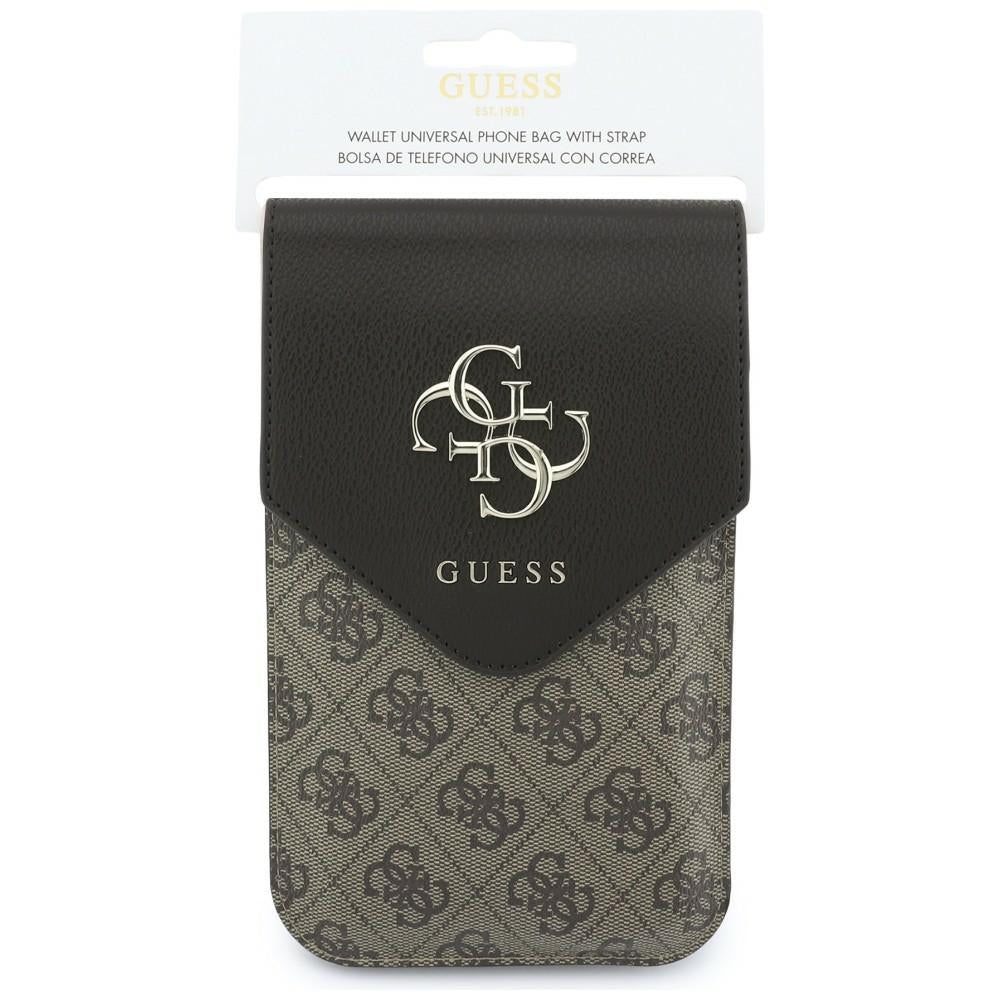 Universell Telefonveske, Guess, 4G Grained Classic Logo, Brun