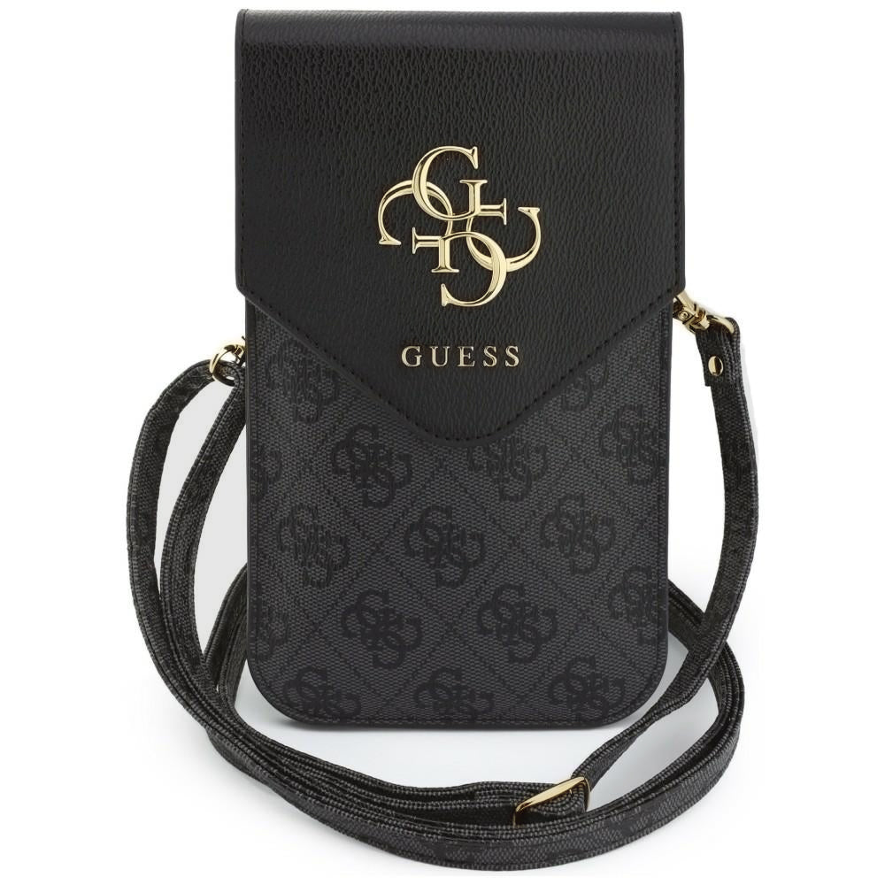 Universell Telefonveske, Guess, 4G Grained Classic Logo, Svart