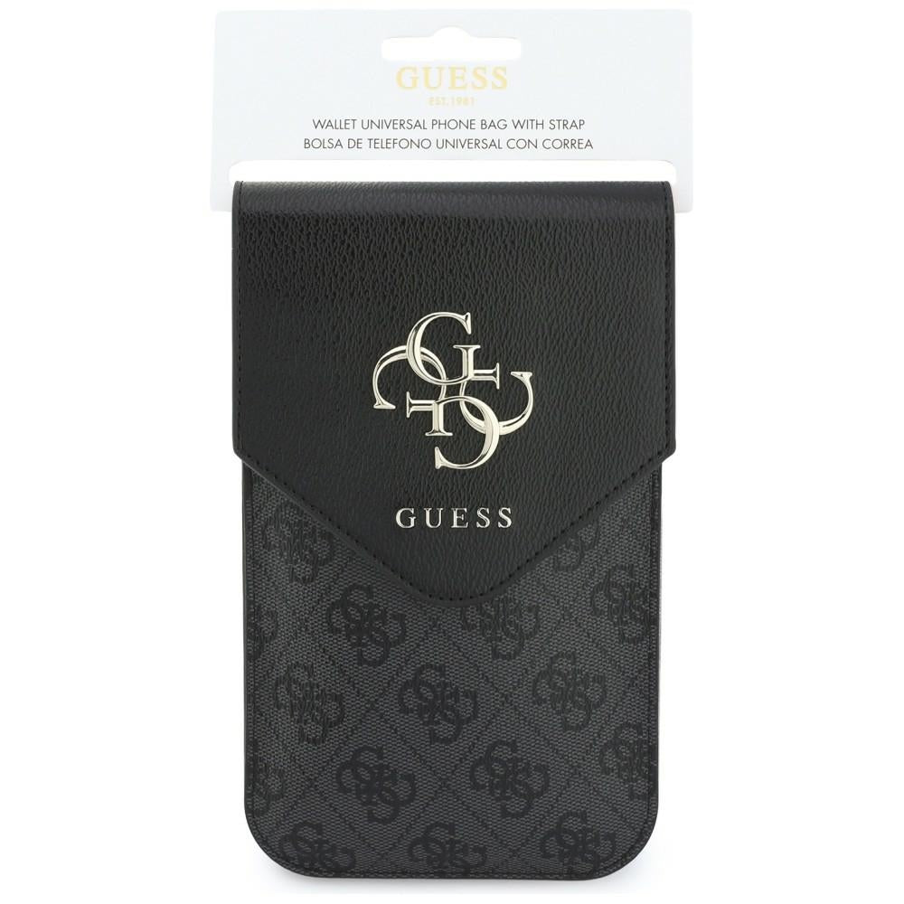 Universell Telefonveske, Guess, 4G Grained Classic Logo, Svart