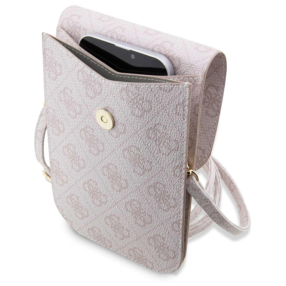 Universalveske for Telefon, Guess, 4G Stripes, Rosa