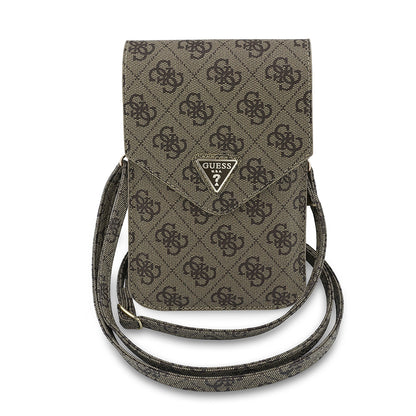 Universell Telefonveske, Guess, Fliptok Triangle 4G, Brun