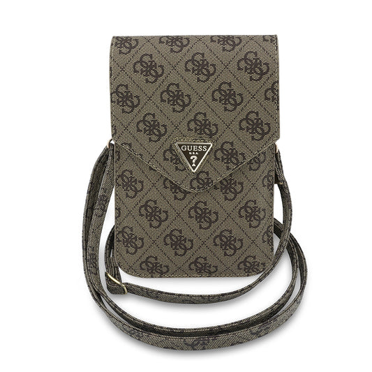 Universell Telefonveske, Guess, Fliptok Triangle 4G, Brun