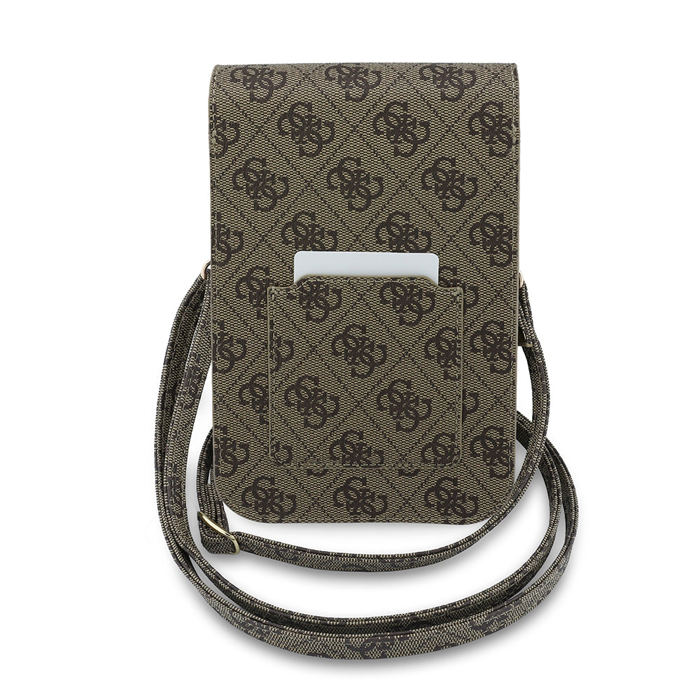 Universell Telefonveske, Guess, Fliptok Triangle 4G, Brun
