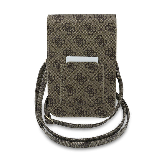 Universell Telefonveske, Guess, Fliptok Triangle 4G, Brun