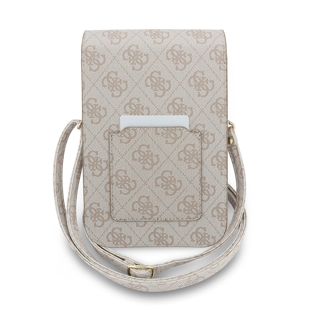 Universell Telefonveske, Guess, Fliptok Triangle 4G, Rosa