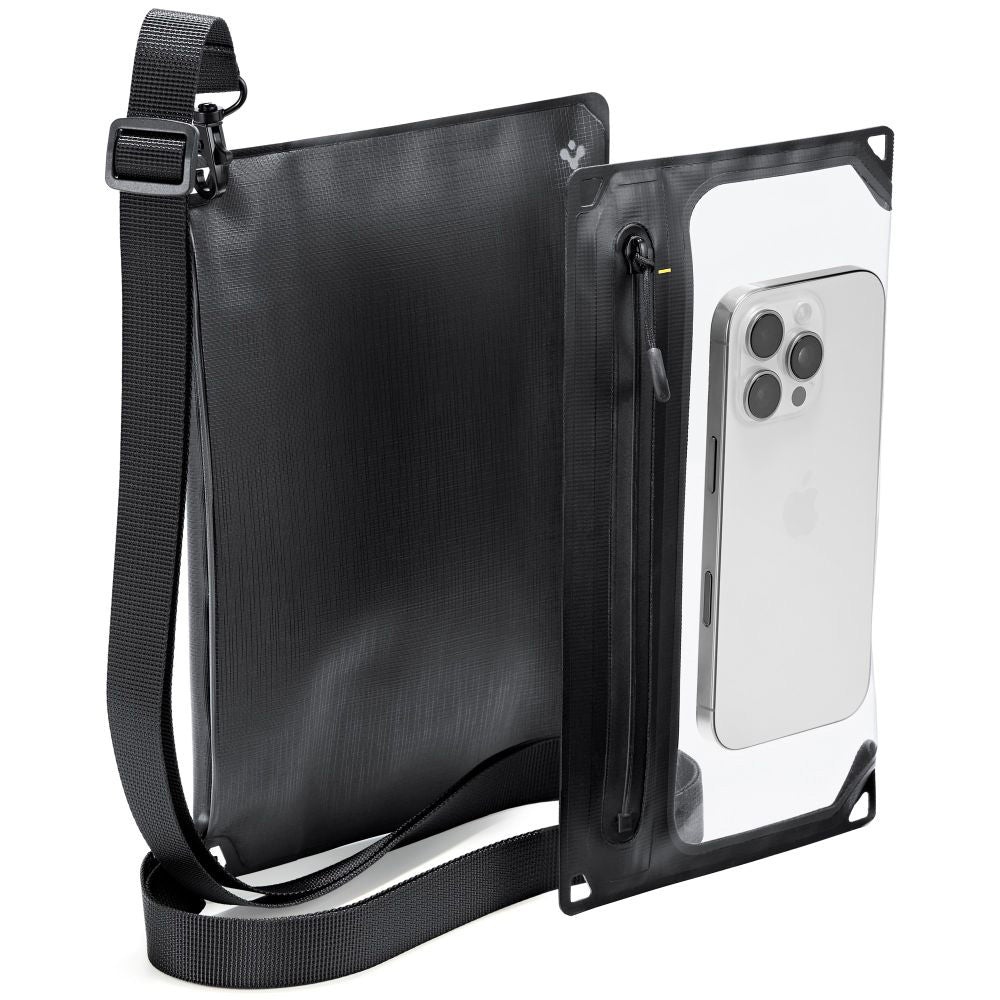 Vanntett universell veske og deksel Spigen Crossbag, svart AMP09746