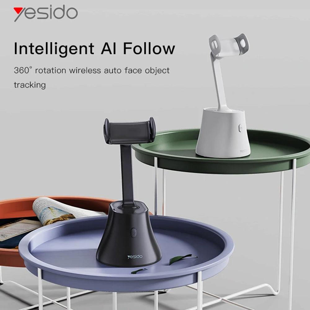 Gimbal Stabilisator Yesido SF10 Face Tracking 360, Svart