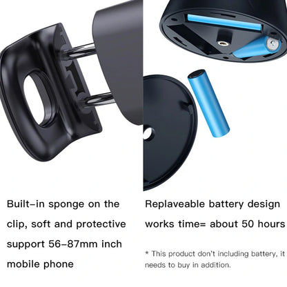 Gimbal Stabilisator Yesido SF10 Face Tracking 360, Svart