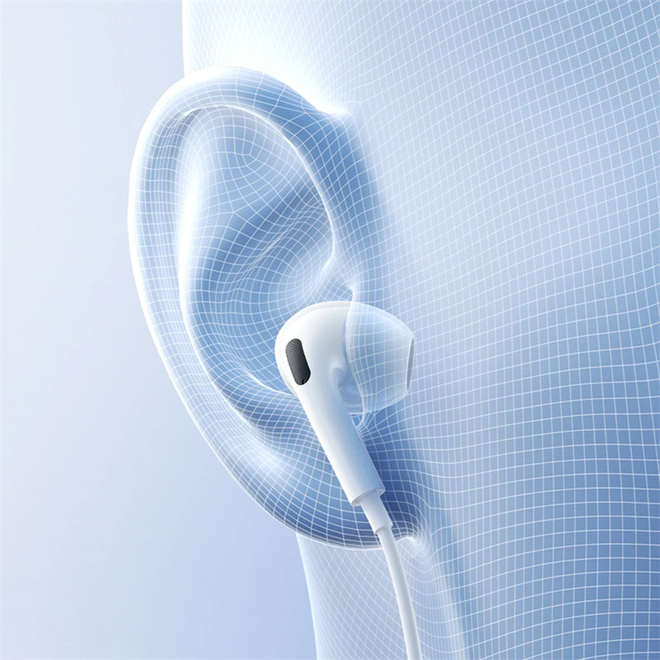 Handsfree 3.5mm Baseus Encok HZ19, Hvit A00182301213-00