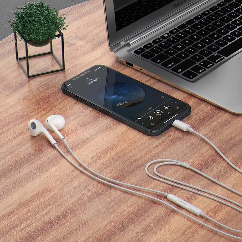 Handsfree 3,5 mm Dudao X14Pro, hvit