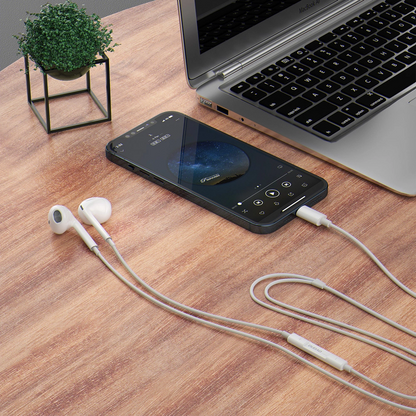 Handsfree 3,5 mm Dudao X14Pro, hvit