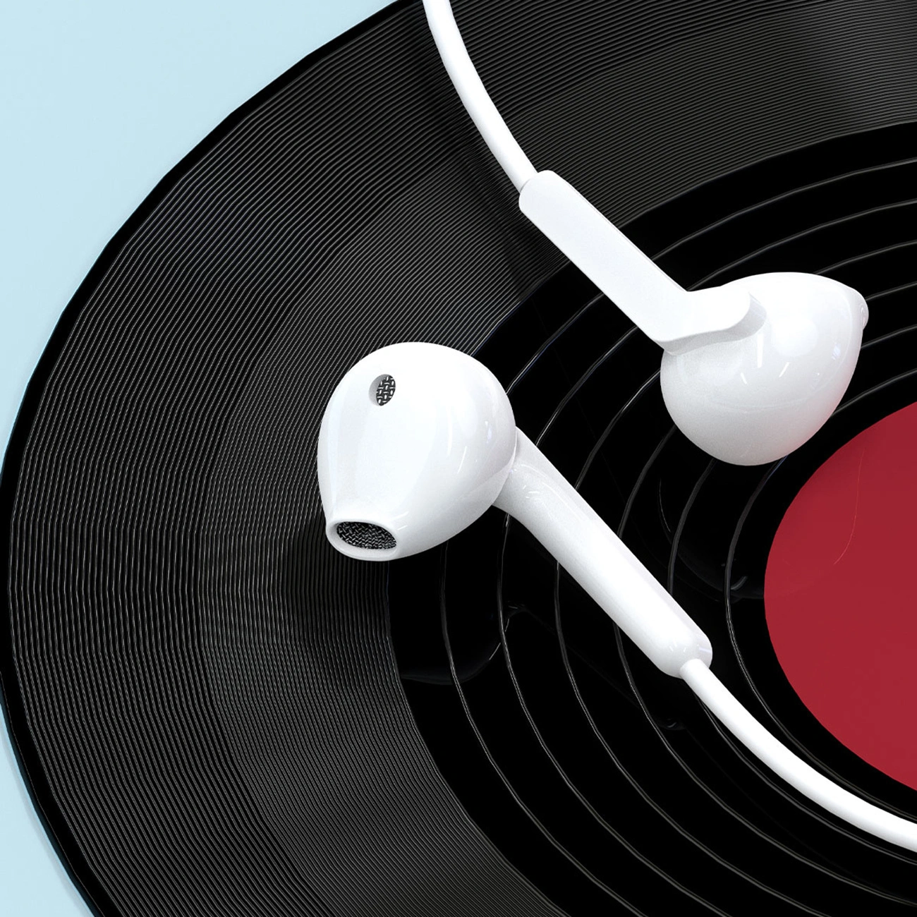 Handsfree 3.5mm Dudao X3, Hvit