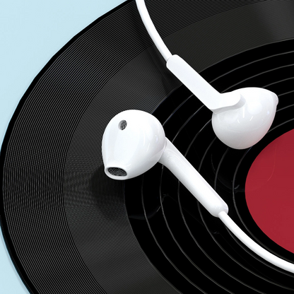 Handsfree 3.5mm Dudao X3, Hvit