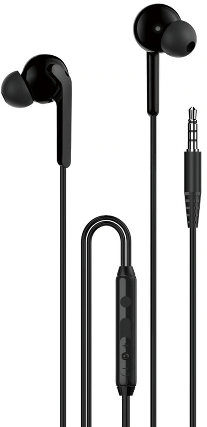 Handsfree 3.5mm Dudao X3+, Svart