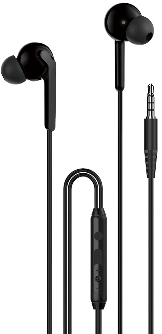 Handsfree 3.5mm Dudao X3+, Svart