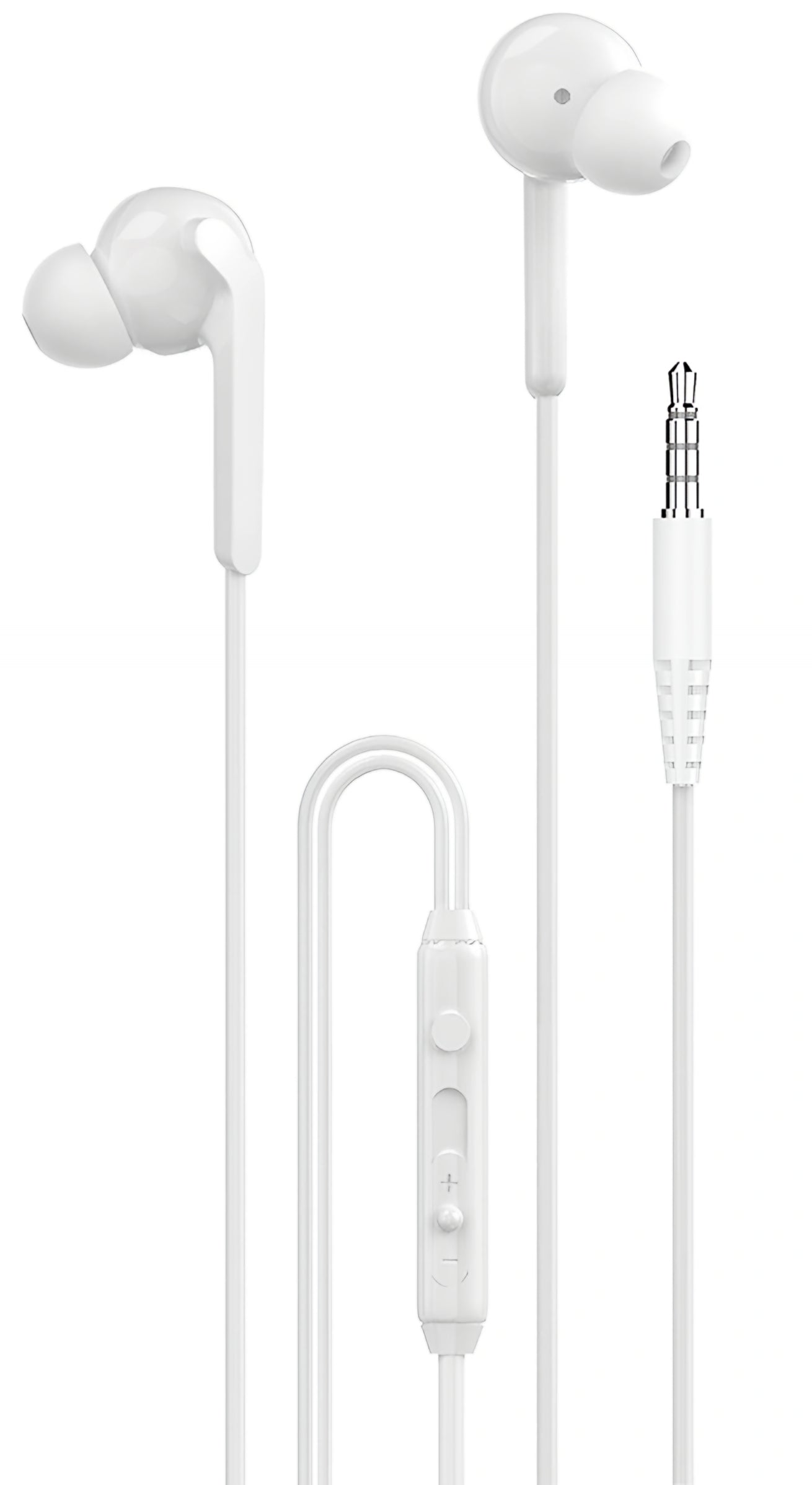 Handsfree 3,5 mm Dudao X3+, Hvit