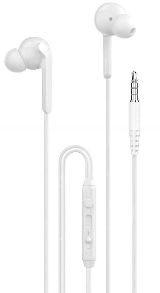Handsfree 3,5 mm Dudao X3+, Hvit