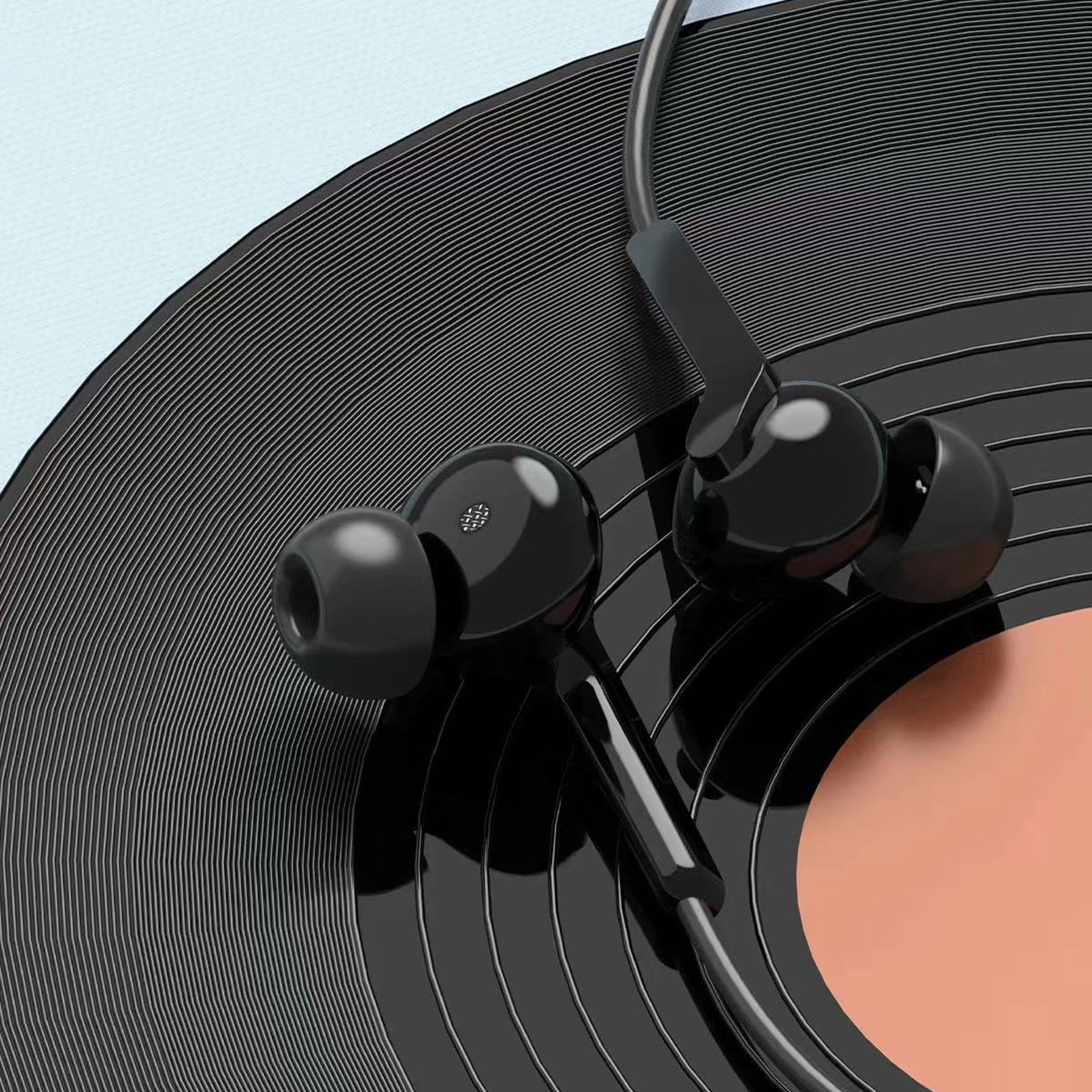 Handsfree 3.5mm Dudao X3+, Svart