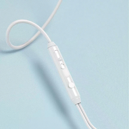 Handsfree 3,5 mm Dudao X3+, Hvit