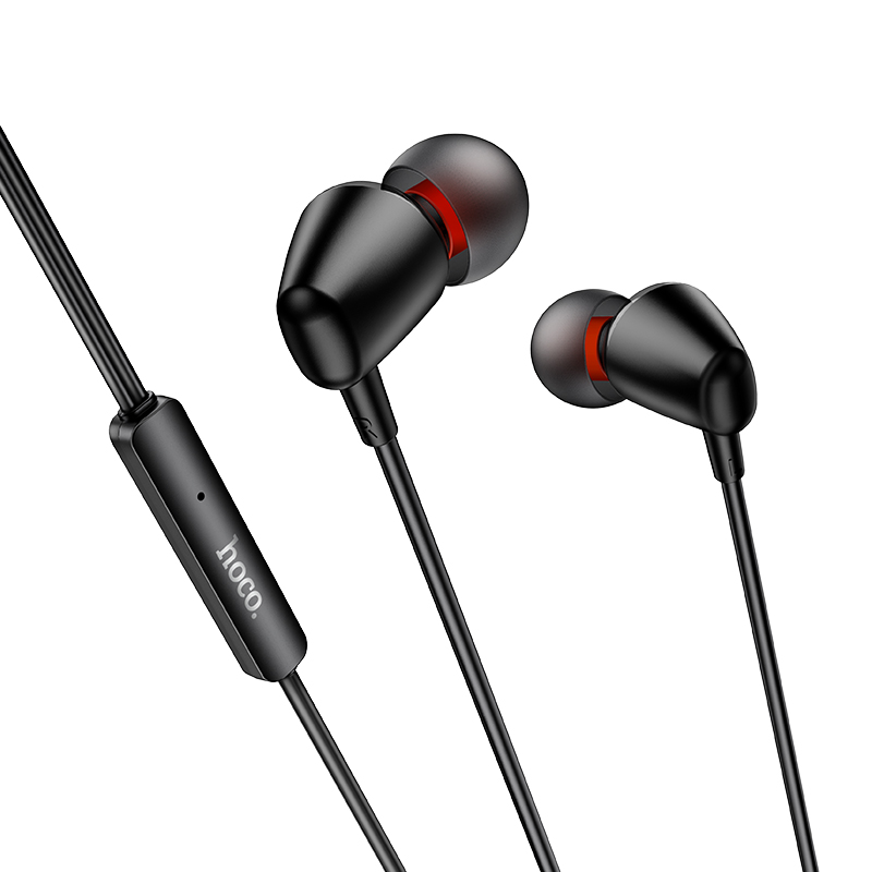 Handsfree 3,5 mm HOCO M107, svart